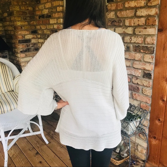 Soft Grey Knit Sweater - Picture 3 of 4